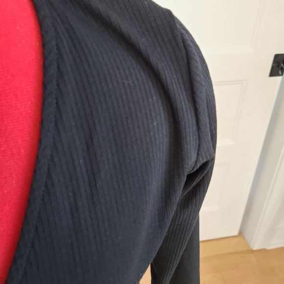 Rachel black wrap dress - Picture 2 of 4